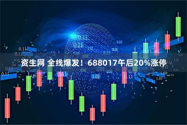 资生网 全线爆发！688017午后20%涨停