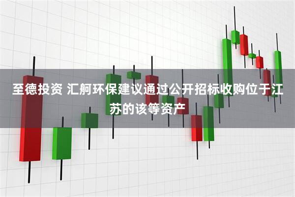 至德投资 汇舸环保建议通过公开招标收购位于江苏的该等资产